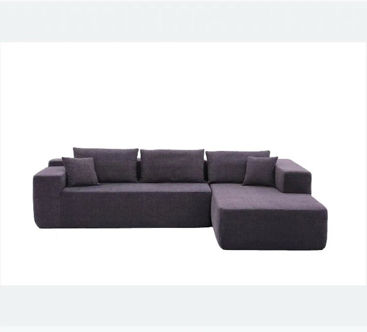 Modern L Shape Vacuum Pack Cost-Effective Recliner Set Sofa Living Room Home Furniture Office Sponge Sofa Compression