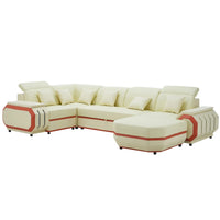 Modern Style Office Genuine Leather Sofa Set Furniture Living Room