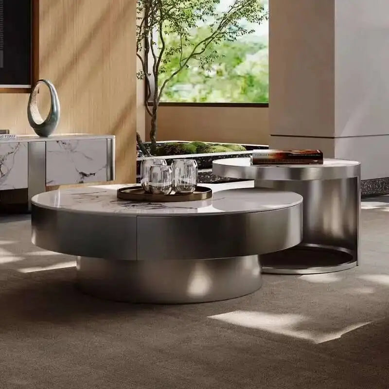 Premium Aesthetic Coffee Table Modern Simple Luxury Trendy Coffee Table Nordic Design Table Basse De Salon Home Furniture