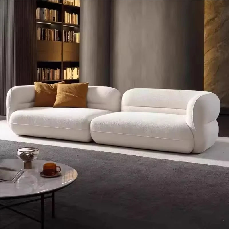 Minimalist Living Room Compression Sofa Modern Lazy Luxury Single Compression Sofa Rectangle Sectional Divano Letto Accessories