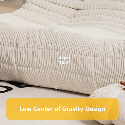 Custom caterpillar lazy sofa reclining sleeping bedroom balcony tatami Internet celebrity single sofa sofa