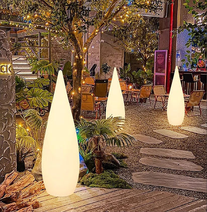 PatioLix Luminous Water Drop Lamp Lawn Solar LED Light Outdoor Garden Decoration