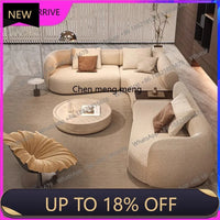 M78 Minimalist sofa large apartment living room special-shaped corner fabric, modular combination sofa