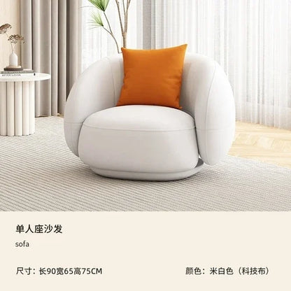 Designer Modern Living Room Sofa Sectional Design Nordic Seater Sofa Curved Creative Nordic Balcony Divano Postmodern Furniture