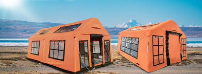 Large Luxury 5 6 7 Person Waterproof Durable Inflatable Airtight Camping Tent for Outdoor Camping