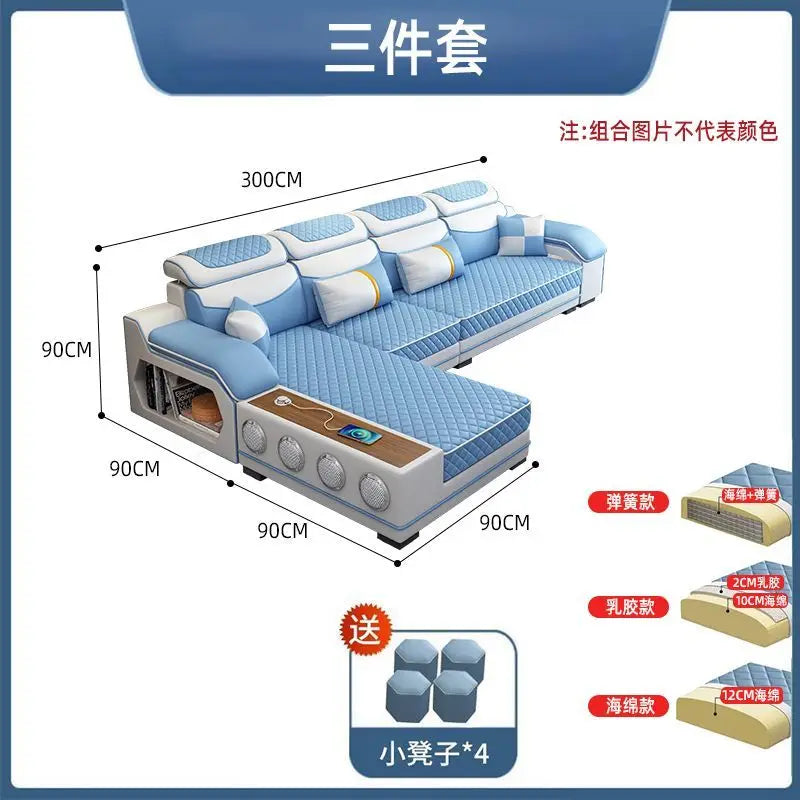 Adults Cushion Sofa Classic Lounge Modern Large Comfortable Sofa Storage Romantic Muebles Para Habitacion Home Furniture