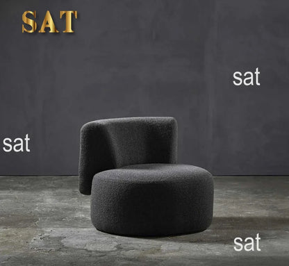 For Luxury Nordic Leisure Chair Living Room Single Sofa for Home Hotel Restaurant Stylish Velvet Accent Chair