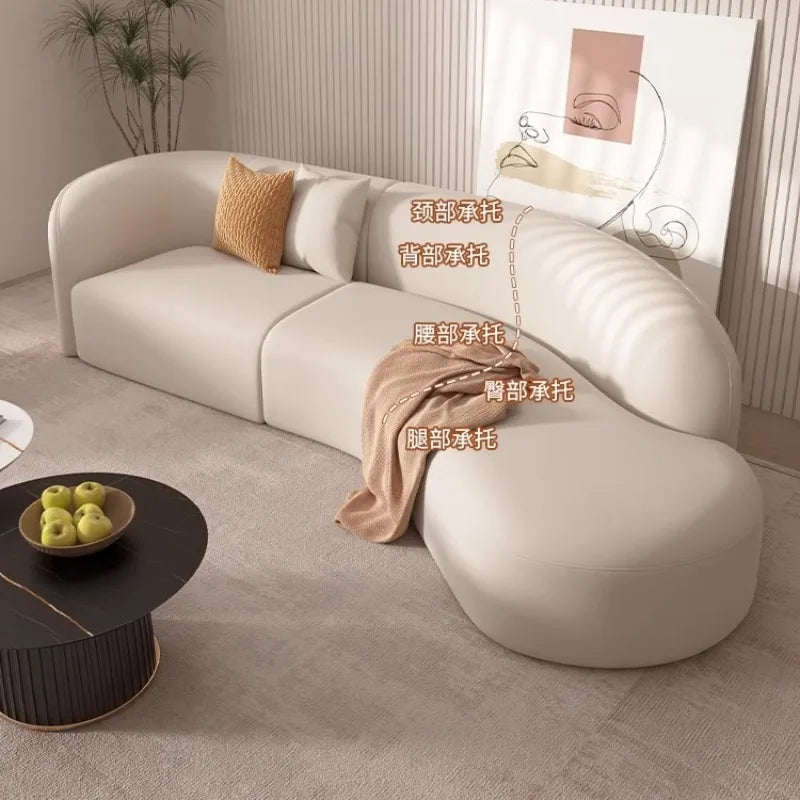 Lounge Floor Living Room Sofas Designer Cushion Comfortable Relax Sofa Adults Elegant Muebles Para El Hogar Home Furniture