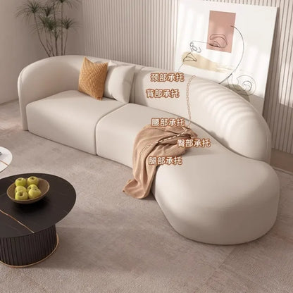 Lounge Floor Living Room Sofas Designer Cushion Comfortable Relax Sofa Adults Elegant Muebles Para El Hogar Home Furniture