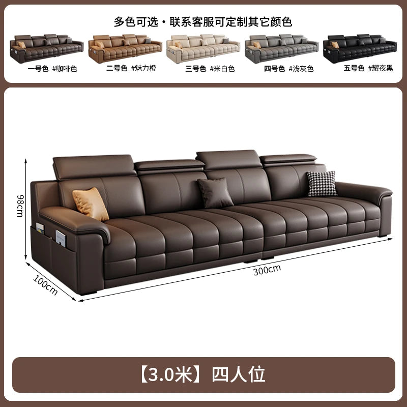 Leather Tables Living Room Sofas Luxury Modern Recliner Conference Tables Living Room Sofas Couch Lazy Muebles Home Furniture
