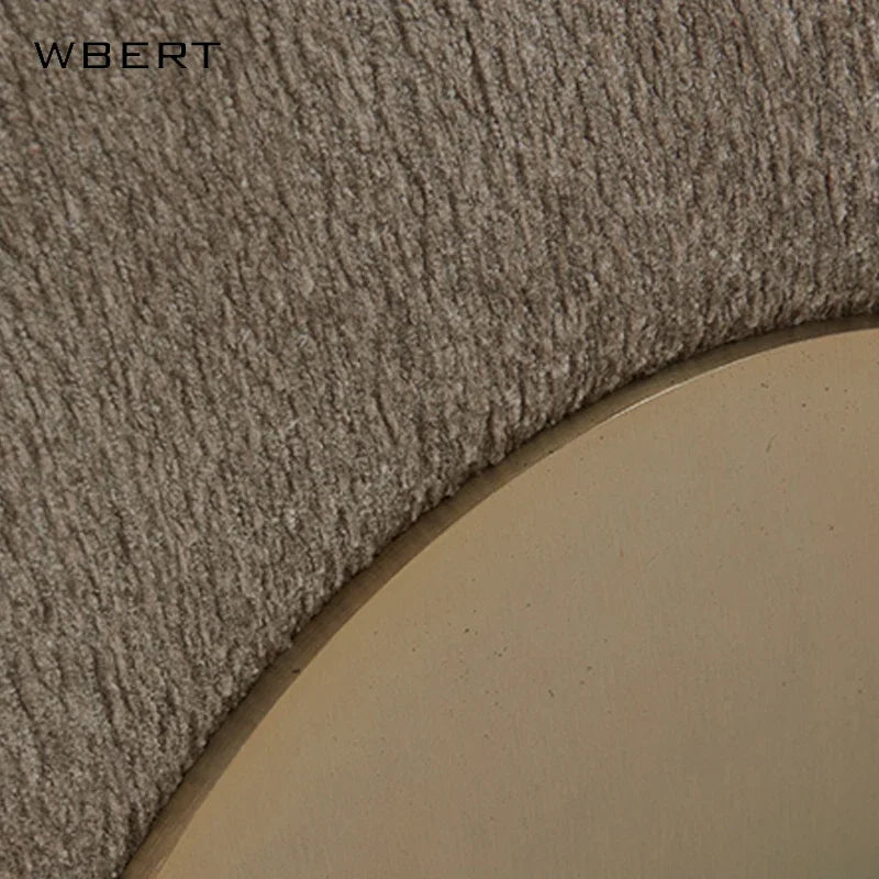 Nordic Lamb Fleece Single Sofa Chair For Home Bedroom Dining Clothing Store Beauty Salon Leisure-backrest Chair