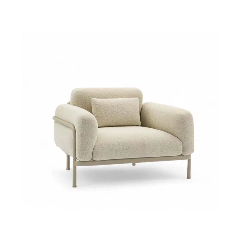 Nordic Outdoor Sofa Tea Table Combination Courtyard Terrace Garden Homestay Balcony Sunroom Leisure Outdoor Furniture