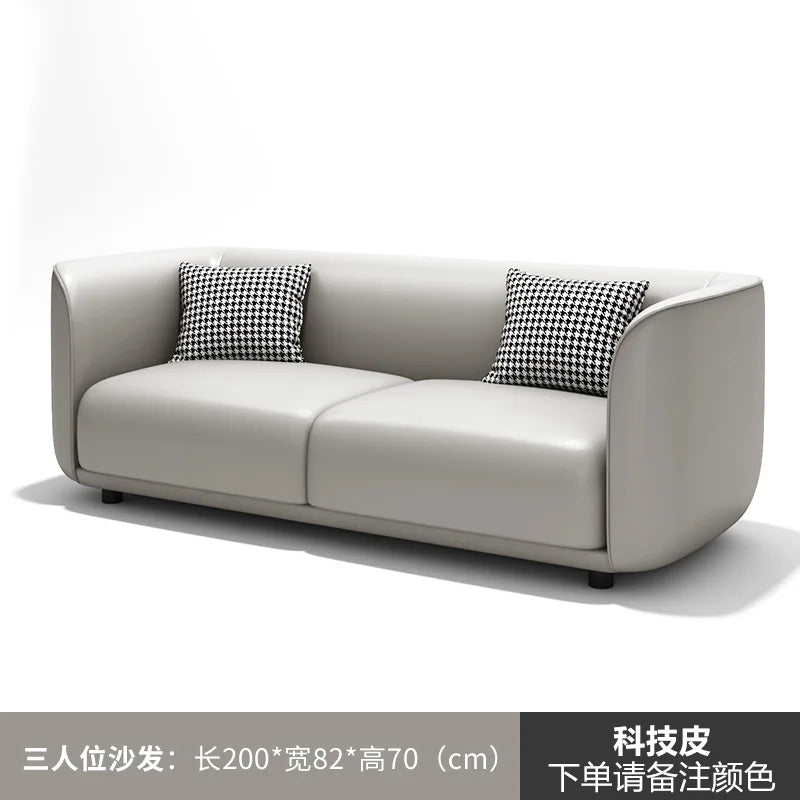 YXY Office Sofa Reception Business Negotiation casual Rest Area casual and fashionable Coffee Table Combination Set