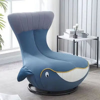 ss7304 Shark Swivel Chair Animal Leisure Small Apartment Simple Home Whale Sofa