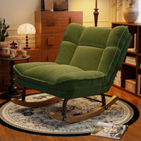 Rocking Reclining living room chairs comfortable exquisite modern minimalist Armchair soft backrest кресло home furniture