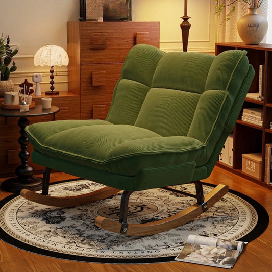Rocking Reclining living room chairs comfortable exquisite modern minimalist Armchair soft backrest кресло home furniture