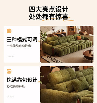 Extendeble Adults Electric Sofa Green Bed Loveseat Armchair Electric Sofas Floor Living Room Muebles Para El Hogar Furnitures