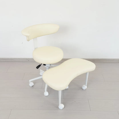 Cross Legged Chair - Meditation Chair With Wheels  ADHD Chair Height Adjustable Seat  Adjustable Footstool