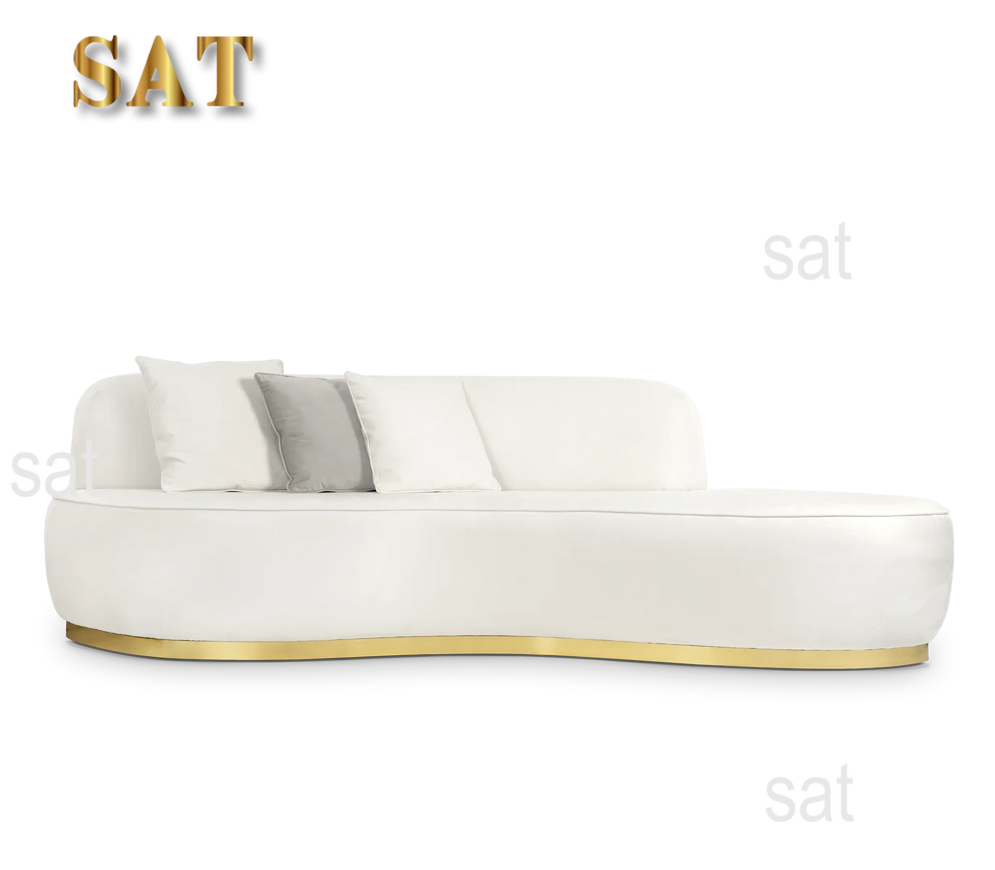 -Sectional living room furniture Foshan furniture wedding party villa luxury sofa