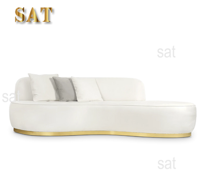 -Sectional living room furniture Foshan furniture wedding party villa luxury sofa