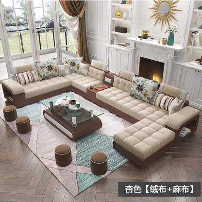 Luxury Minimalist Sofa Multifonction Sectional Storage Massage Sofa Modern Living Room Muebles Para El Hogar Home Furniture