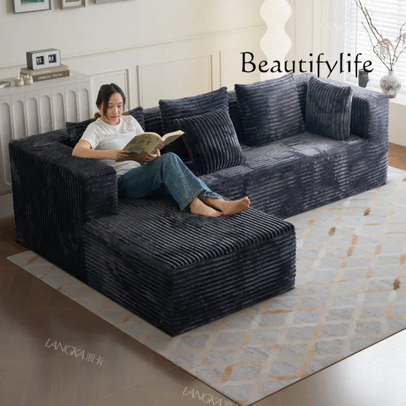 AR Home Furniture Living Room Fabric Compressed Sofa Lounge Daybed L Shape Bedroom Sofa Bed Couch Recliner Divano Da Soggiorno