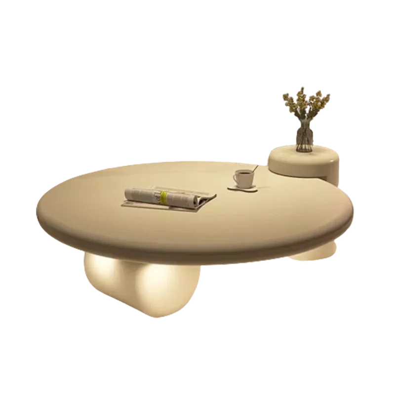 Lamps Modern Round Simple Table Nordic Smart Glamour Premium Design Coffee Tables Small White Cute Mesa De Centro Furniture