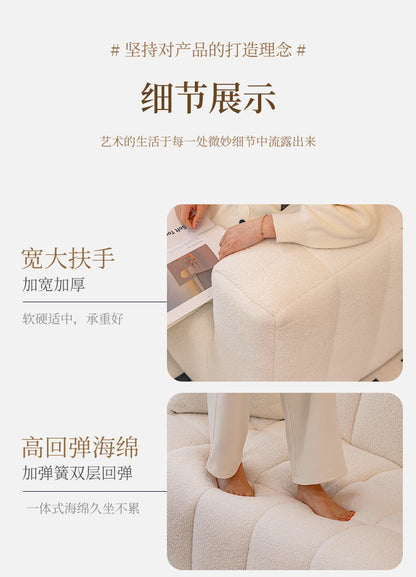 Lounge White Living Room Sofas Cute Comfortable Large Size Relaxing Balcony Living Room Sofas Cheap Divano Library Furniture