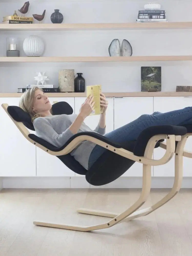 Gravity balance chair, European new living room bedroom multi-functional single sofa chair