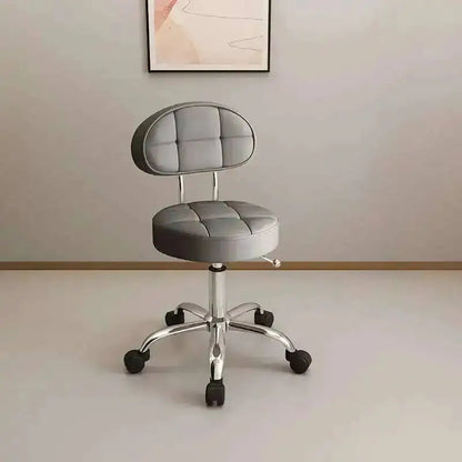 Big work stool hair cutting chair rotating lifting round stool pulley hair salon special beauty stool