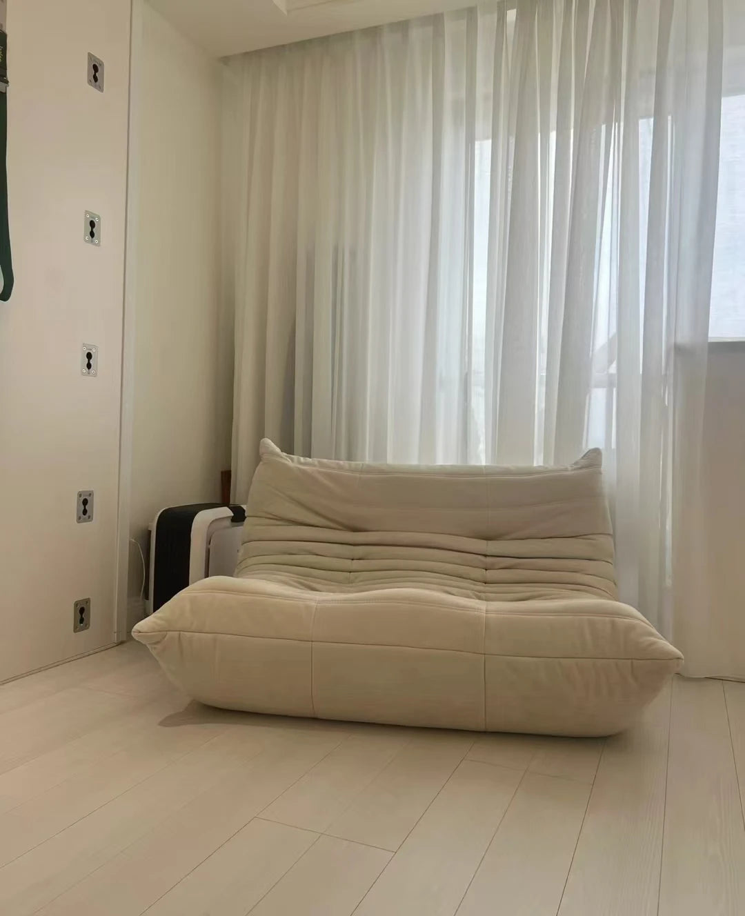 Two sofas, wife's favorite, daughter's favorite, the best seat for taking a shower, caterpillar sofa, luxury item Luxury has con