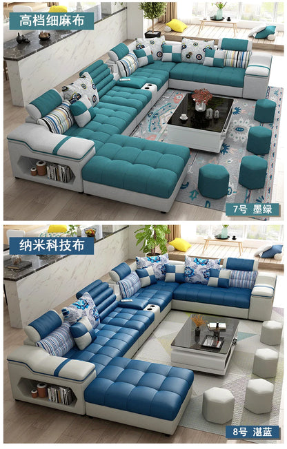 Living Room Minimalist Sofa Sectional Luxury Modern Home Sofa Lazy Comfortable Canape Salon De Luxe Furniture Accessories