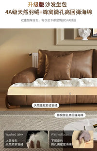 Modern Leather Relax Sofa Living Room Minimalist Luxury Sectional Nordic Sofa Adults Designer Divani Soggiorno Home Furniture