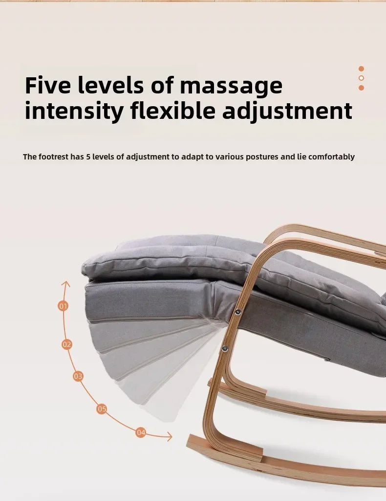 Newly Upgraded Multifunctional Massage Chair with Roller Heating and Vibration Full Body Massage Lounge Chair Recliner Chair