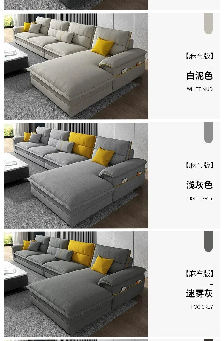Storage Relax Puff Sofa Sectional Simple Double Nordic Daybed Puffs Sofa Set Lazzy Cushion Salon Meuble Home Furniture