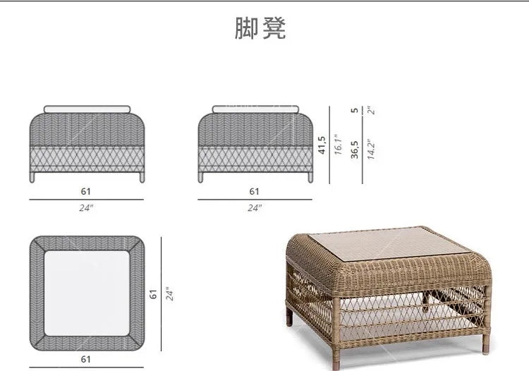 Living Room Chairs Outdoor Sofas Homestay Minimalist Design Balcony Garden Sofas Accent Modern Furniture Gartenstuhl Lshysf