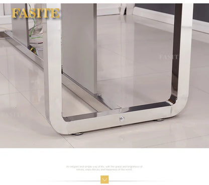 Double-sided mirror table for tgf barber shop, special for dyeing and ironing double-sided mirror hair salon for hair salon