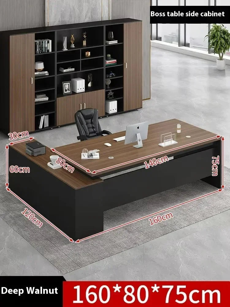 Executive Table Desk Writing Professional Auxiliary Computer Tables Work Corner Student Side Desk Study Mesa Office Furniture