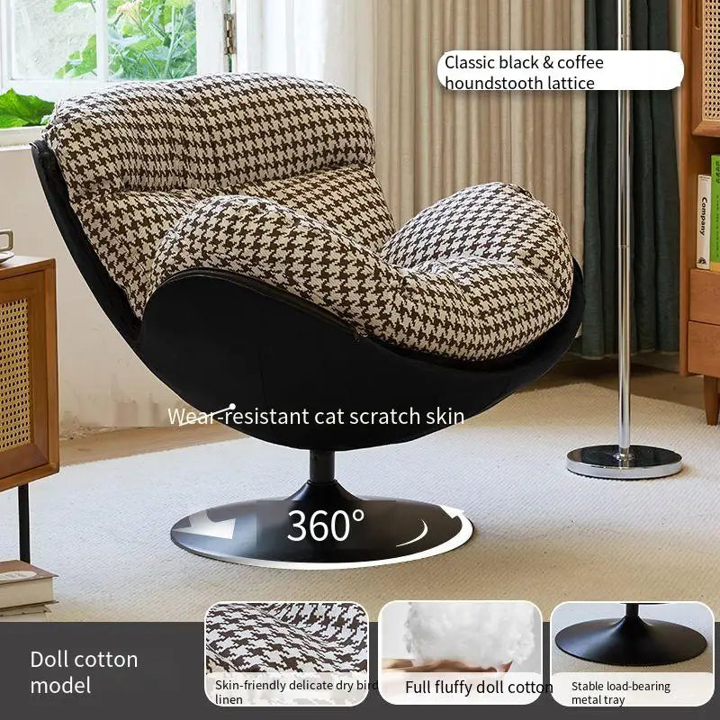 Large Modern Living Room Chairs Swivel Luxury Relaxing Comfy Design Chairs Armchair Lazy Puffs Sedie Da Soggiorno Home Furniture