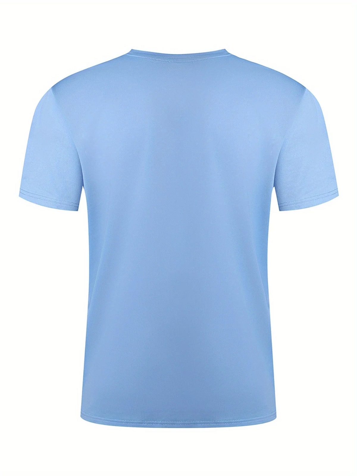 Men's summer 100 cotton fashionable casual loose plus size dream letter printed sports round neck short sleeved T-shirt top