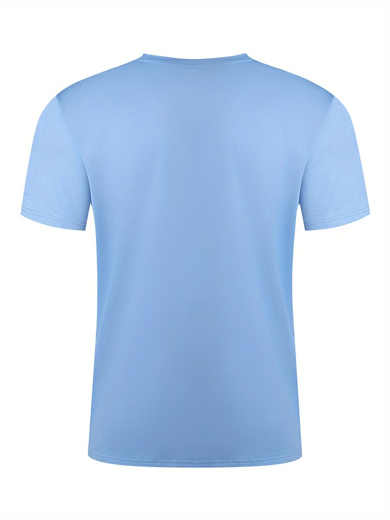 Men's summer 100 cotton fashionable casual loose plus size dream letter printed sports round neck short sleeved T-shirt top