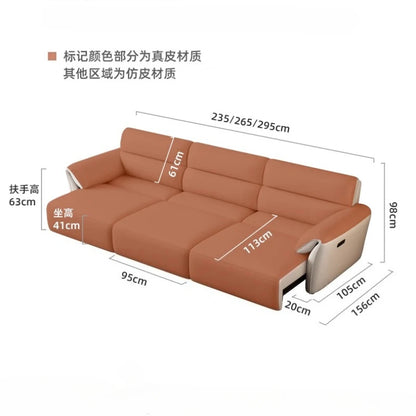 Minimalist Modern Sofa Electric Adults Cushion Comfortable Double Sofa Floor Apartment Divani Da Soggiorno Home Accessories