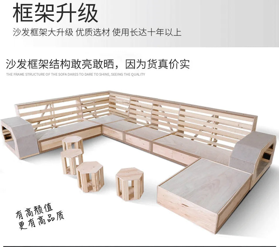 Living Room Minimalist Sofa Sectional Luxury Modern Home Sofa Lazy Comfortable Canape Salon De Luxe Furniture Accessories