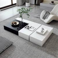 Hardcover Aesthetic Coffee Table Unique Frame Organizer Nordic Coffee Table Luxury Design Meuble De Salon Home Accessories