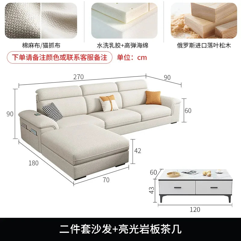 Minimalist Leather Frame Sofa Gaming Background Modular Sleeper Sofa Modern Recliner Lounge Lazy Women Divano Lounge Furniture