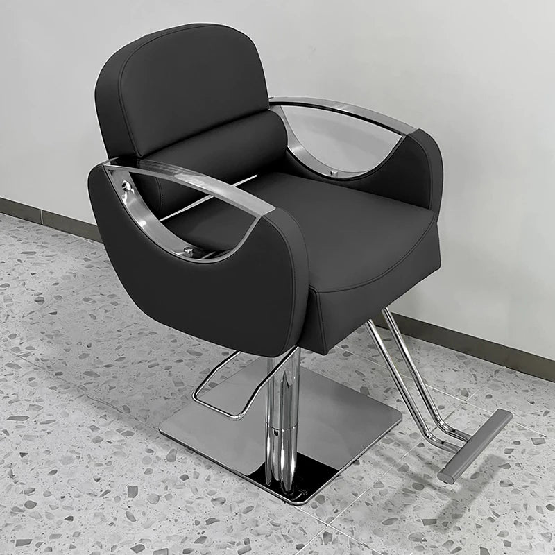 Shop Modern Barber Chair Design Nordic Luxury Chic Barber Chair Slim Style Krzesło Fryzjerskie Salon Furniture