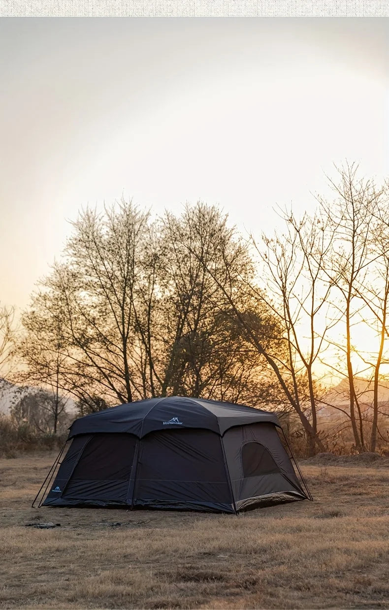 Mountainhiker Tent outdoor camping overnight two-bedroom portable thickened field awning camping equipment family gathering