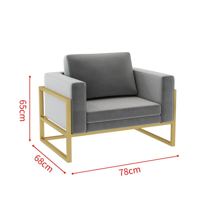Lobby Sofa Chair Leisure Rest Area Meeting Reception Booth Sofa Table and Chair