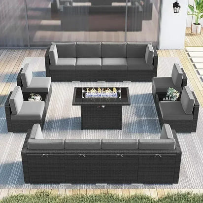 PatioLix 8 Piece Patio Furniture with 44