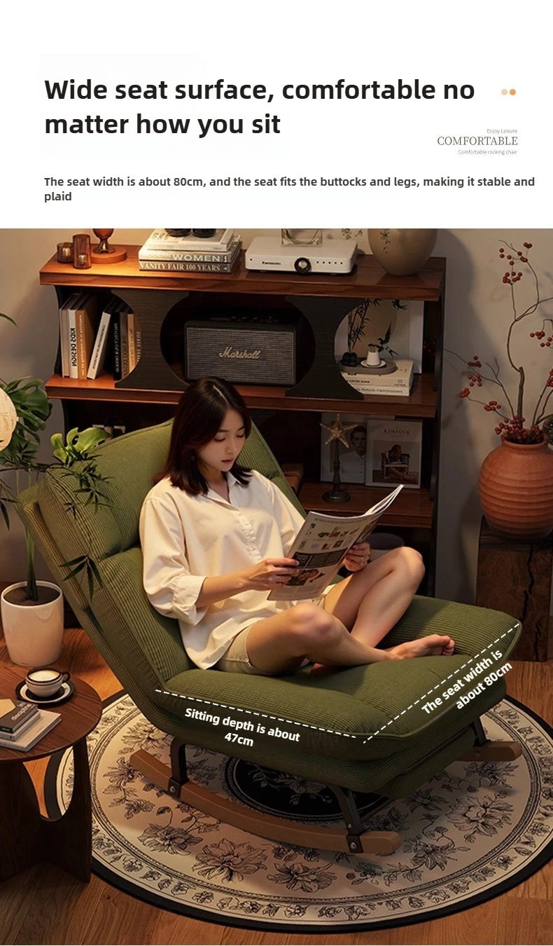 Swinging Chair for Lounging or Sleeping,lazy Sofa Lounge Chair,Rocking Chair,balcony,living Room,leisure Chair for Home Use